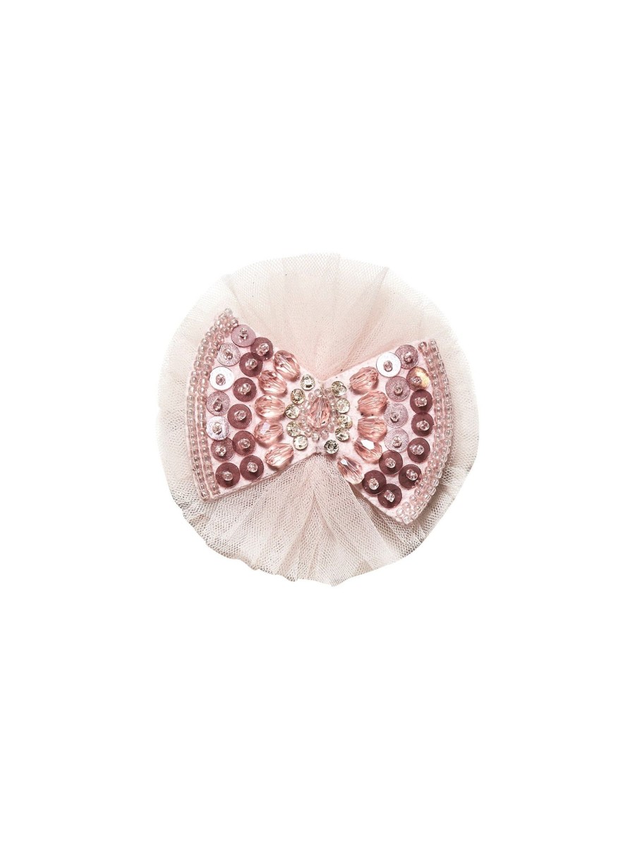 Girls Tutu du Monde  | Jasmine Hairclip Porcelain Pink